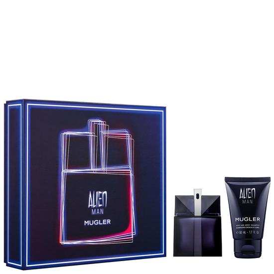 Mugler Alien Man Eau De Toilette Fragrance Gift Set 50ml