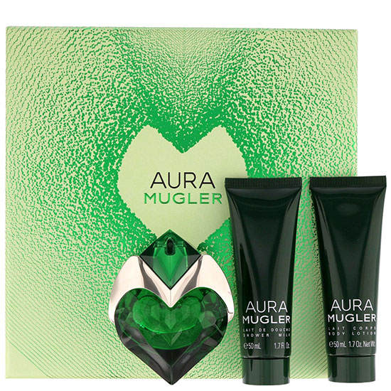 Mugler Aura Eau De Parfum Spray Gift Set