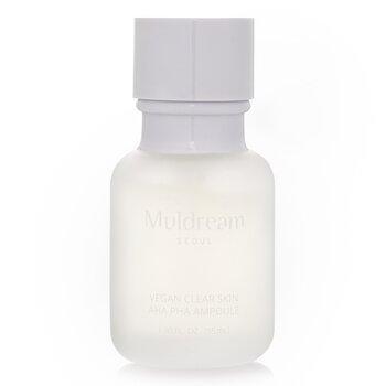 Muldream Vegan Clear Skin AHA PHA Ampoule 55ml