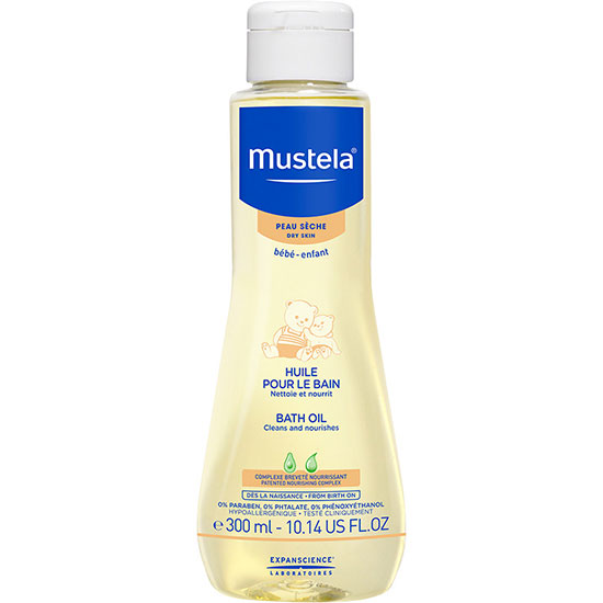 Mustela Bath Oil For Dry Skin 300ml