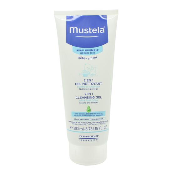 Mustela Bebe-Enfant 2 In 1 Cleansing Gel Normal Skin 200ml