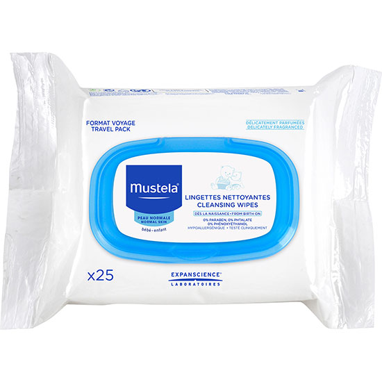Mustela Cleansing Wipes Wipes 25