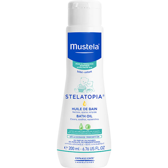 Mustela Stelatopia Bath Oil 200ml