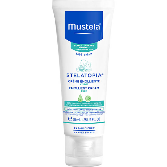 Mustela Stelatopia Emollient Cream For Face 40ml