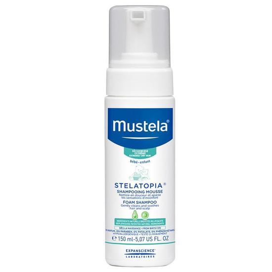 Mustela Stelatopia Foam Shampoo 150ml