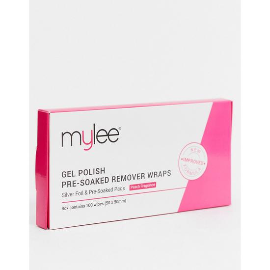 mylee Pre Soaked Gel Remover Wipes Pack of 100