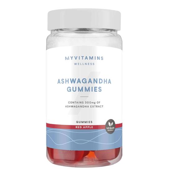 Myvitamins Ashwagandha Pot Red Apple Gummies