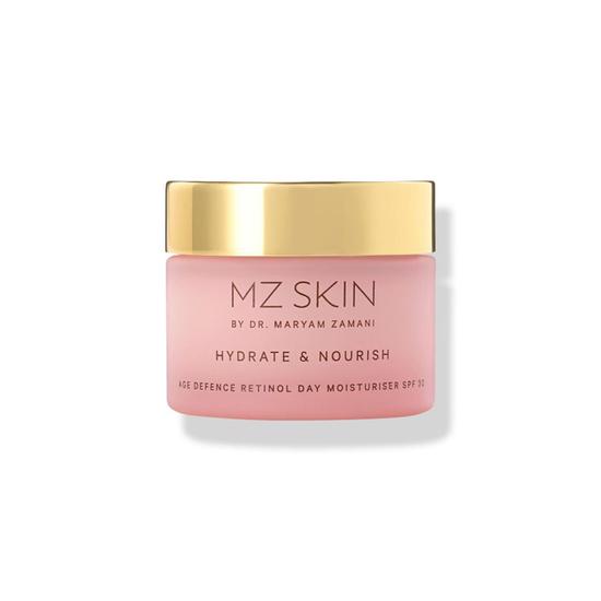 MZ Skin Hydrate & Nourish Age Defence Retinol Day Moisturiser SPF 30 50ml