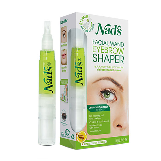 Nad S Natural Hair Removal Facial Wand Brow Shaper Cosmetify
