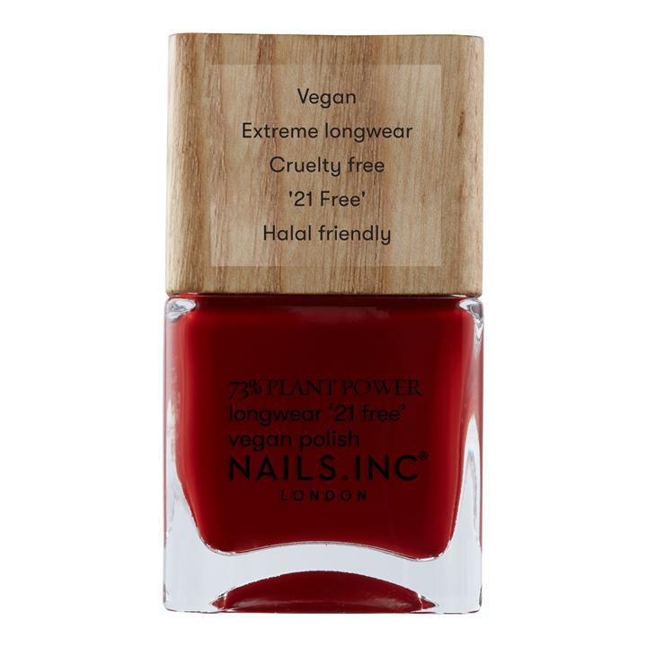 Nails Inc 73% Plant Power 21 Free Vegan Nail Polish Swear By Salutation