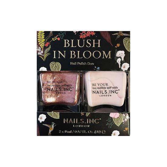 Nails Inc Blush In Bloom Nail Duo