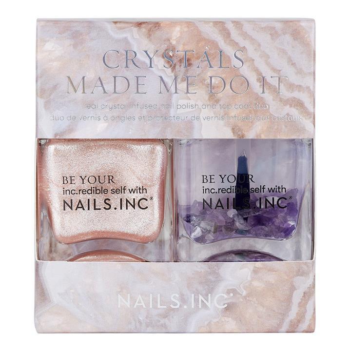 Nails Inc Crystals Made Me Do It Nail Polish Duo 14ml