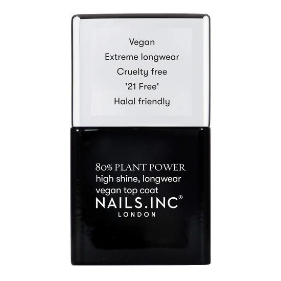 Nails Inc Plant Power Top Coat 14ml