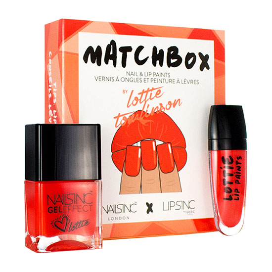 Nails Inc Rascal/Hell Nail & Lip Paint