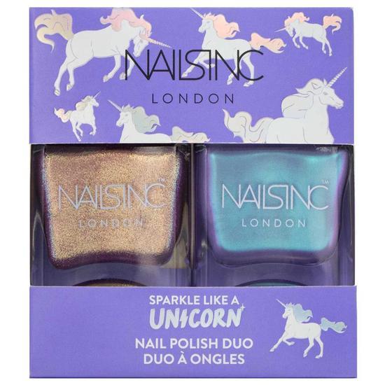 Nails Inc Sparkle Like A Unicorn Duo Kit