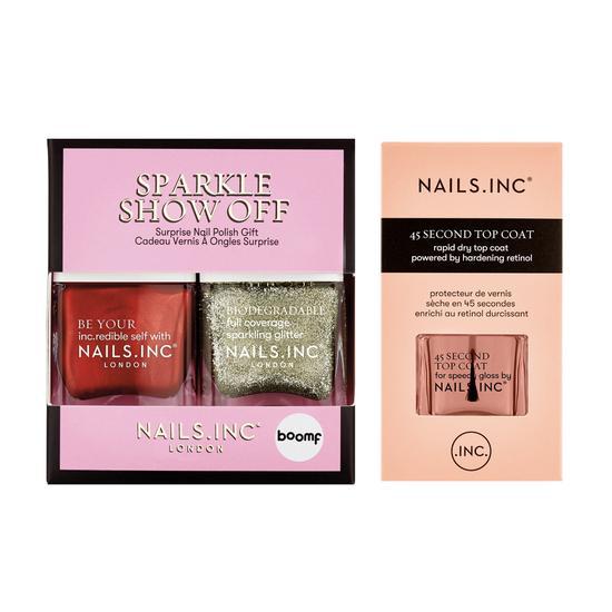 Nails Inc Sparkle Show Off Nail Polish Set