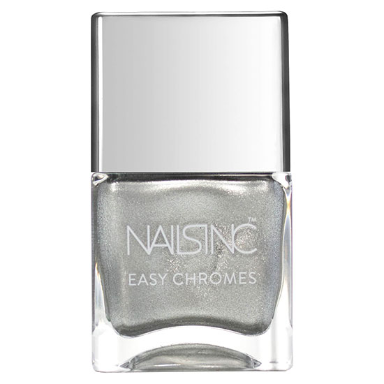 Nails Inc Steely Stare Chrome Nail Varnish