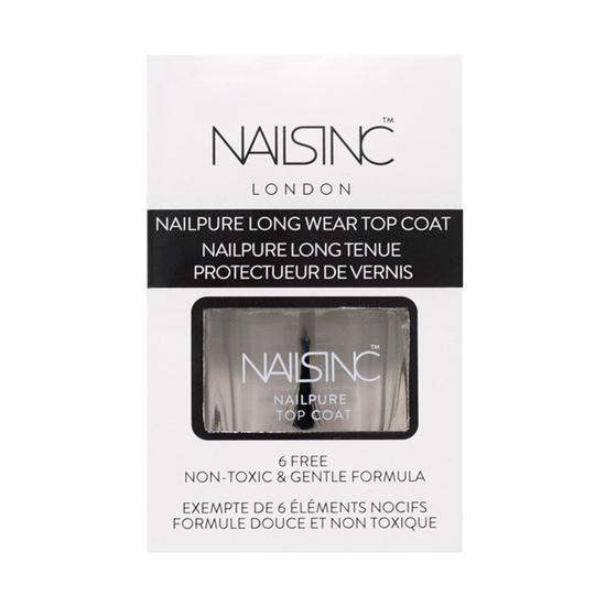Nails Inc Nailpure Top Coat 14ml