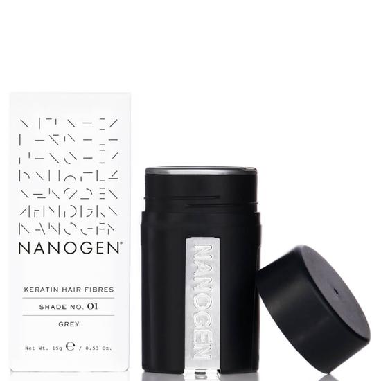 Nanogen Hair Thickening Fibres Mini-Size: Grey