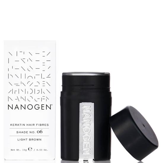 Nanogen Hair Thickening Fibres Mini-Size: Light Brown