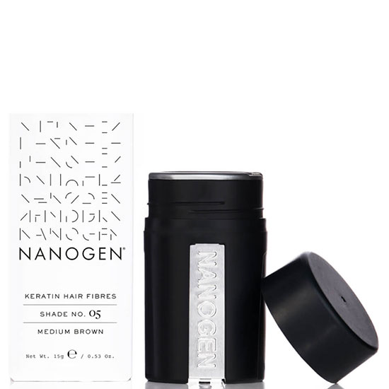 Nanogen Hair Thickening Fibres Mini-Size: Medium Brown