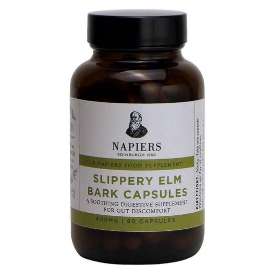 Napiers the Herbalists Napiers Slippery Elm 400mg Capsules 90 Capsules