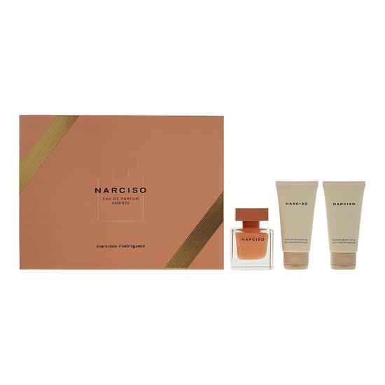 Narciso Rodriguez Ambree 3 Piece Eau De Parfum 50ml Gift Set 50ml
