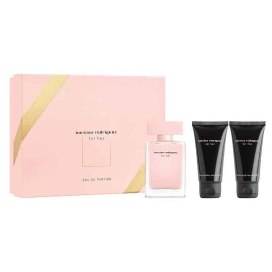 Narciso Rodriguez For Her Eau De Parfum 50ml Gift Set 50ml
