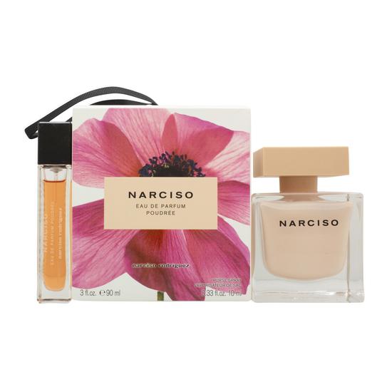 Narciso Rodriguez Narciso Poudree Gift Set 90ml Eau De Parfum + 10ml Eau De Parfum