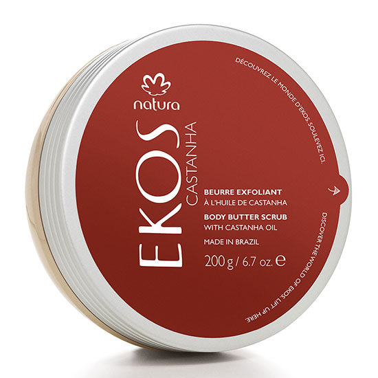 NATURA BRASIL Ekos Castanha Body Butter Scrub 200g