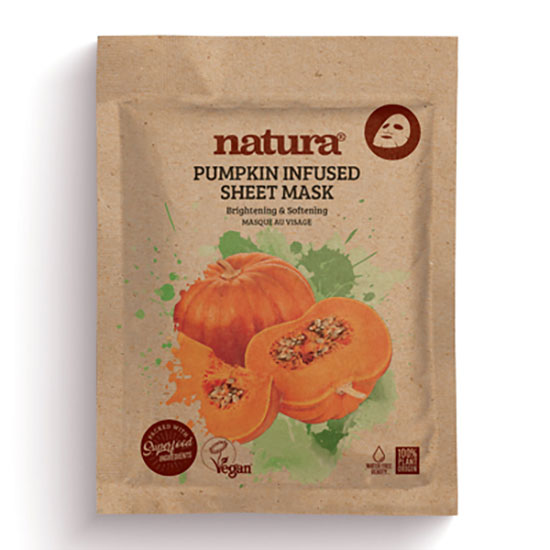 BeautyPro Natura PUMPKIN INFUSED SHEET MASK