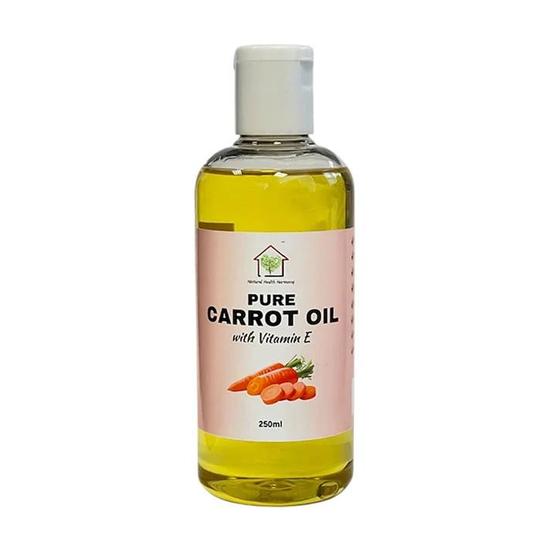 Natural Health Harmony Pure Carrot Oil With Vitamin E 250ml