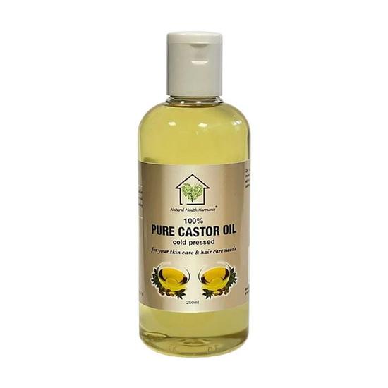 Natural Health Harmony Pure Castor Cold Pressed Oil 250ml