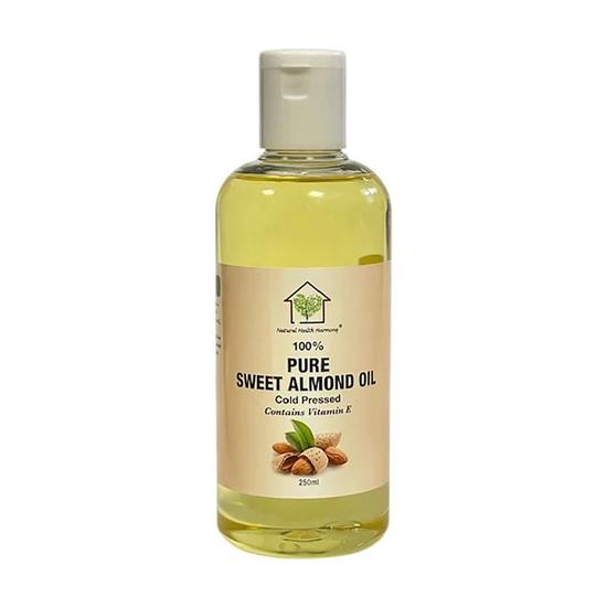 Natural Health Harmony Pure Cold Pressed Sweet Almond Oil 250ml