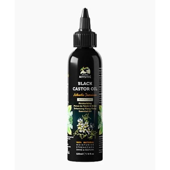 Natural Mystic Jamaican Black Castor Oil Blended Monoi De Tahiti & Ylang Ylang Essential Oil
