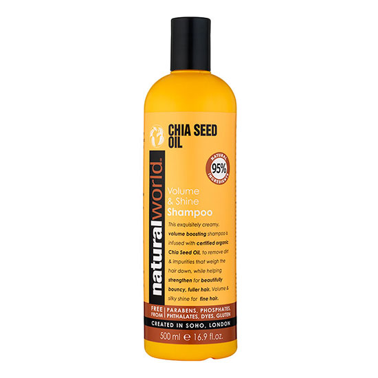 Natural World Chia Seed Oil Shampoo