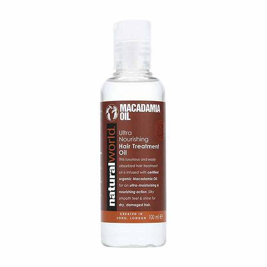 Natural World Macadamia Oil Nourishing Treatment Oil 100ml