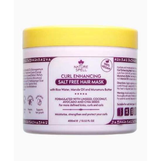 Nature Spell Curl Enhancing Salt Free Hair Mask 400ml