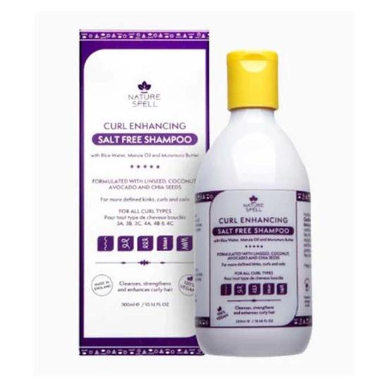 Nature Spell Curl Enhancing Salt Free Shampoo 300ml