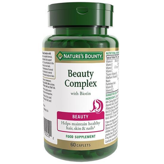 Nature's Bounty Beauty Complex With Biotin Caplets