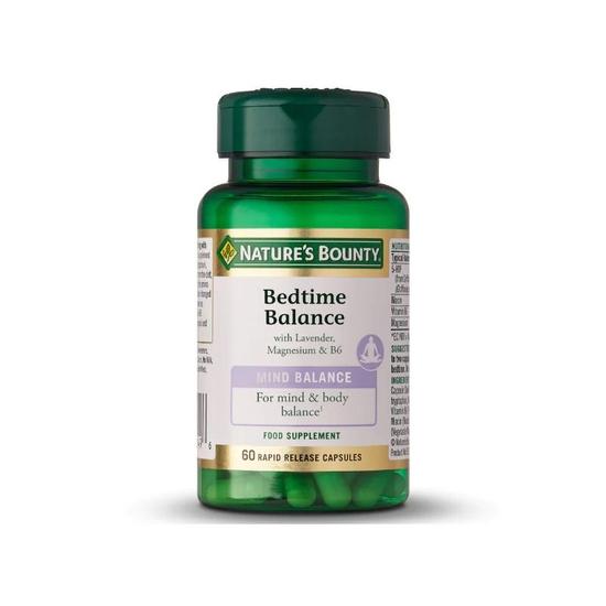 Nature's Bounty Bedtime Balance Capsules 60 Capsules
