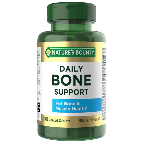 Nature's Bounty Daily Bone Support Tablets 100 Tablets