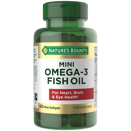Nature's Bounty Mini Omega-3 450mg EPA/DHA Softgels