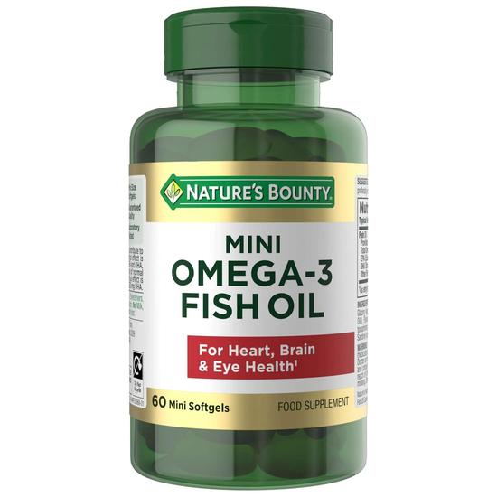 Nature's Bounty Omega-3 Fish Oil 450mg Softgels