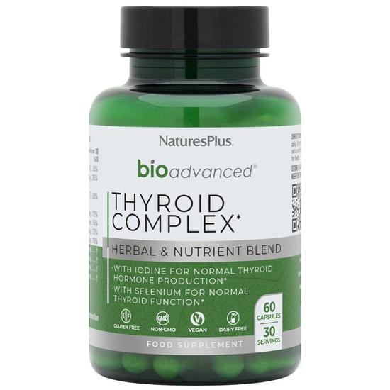 Nature's Plus BioAdvanced Thyroid Complex Capsules