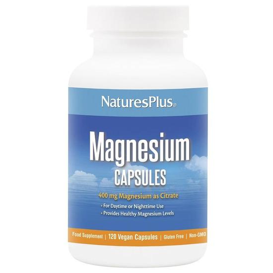 Nature's Plus Magnesium Capsules 120 Capsules