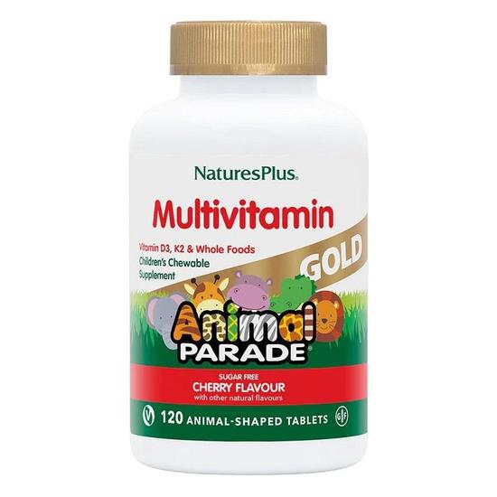 Nature's Plus Natures Plus Animal Parade Gold Chewable Multi Cherry Flavour 120