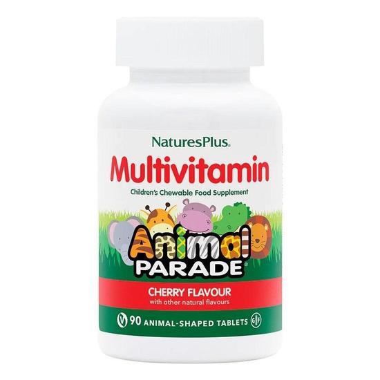 Nature's Plus Natures Plus Animal Parade Multivitamin Cherry Chewables 90 Chewables