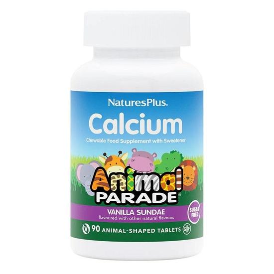 Nature's Plus Natures Plus Animal Parade Sugar Free Calcium Chewables 90 Chewables