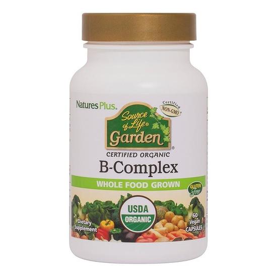 Nature's Plus Source Of Life Garden B-Complex Vegicaps 60 Vegicaps